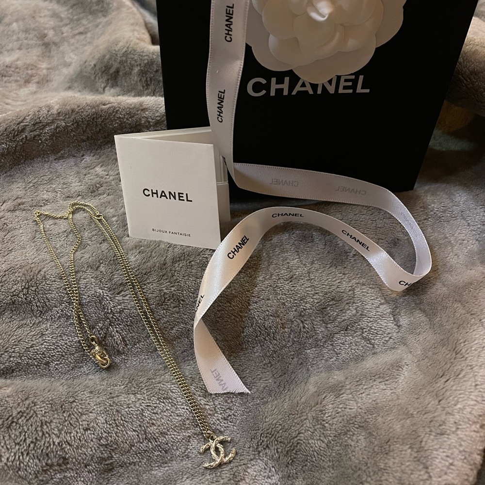 Authentic Chanel cc necklace